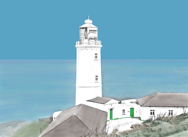 Trevose Head Lighthouse Greetings Card