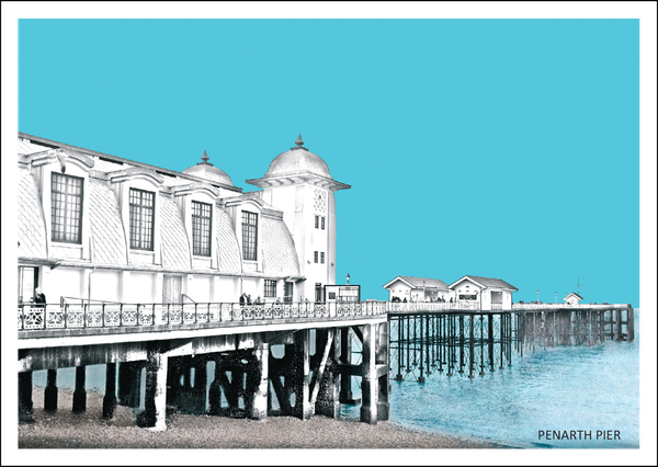 Penarth Pier Postcard