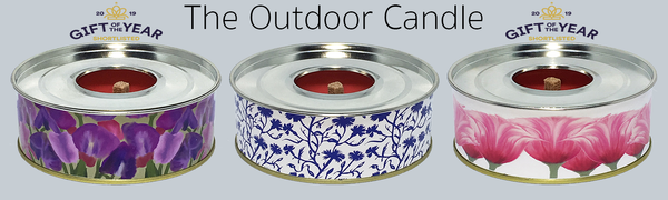 The Outdoor Candle - Cornflower